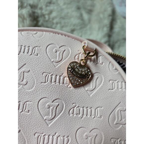 Juicy Couture Upgrade U Baby Pink Mini Backpack Purse Gold heart charm main image 4